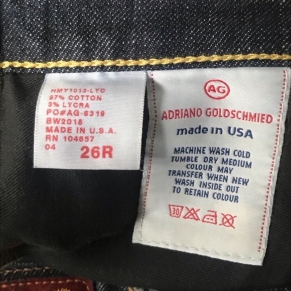 AG Adriano Goldschmeid the ANGEL Distressed Jeans - Picture 9 of 9